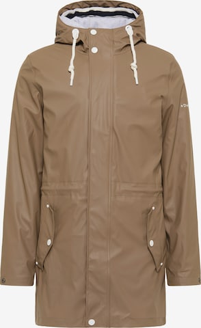 DreiMaster Maritim Performance Jacket in Brown: front