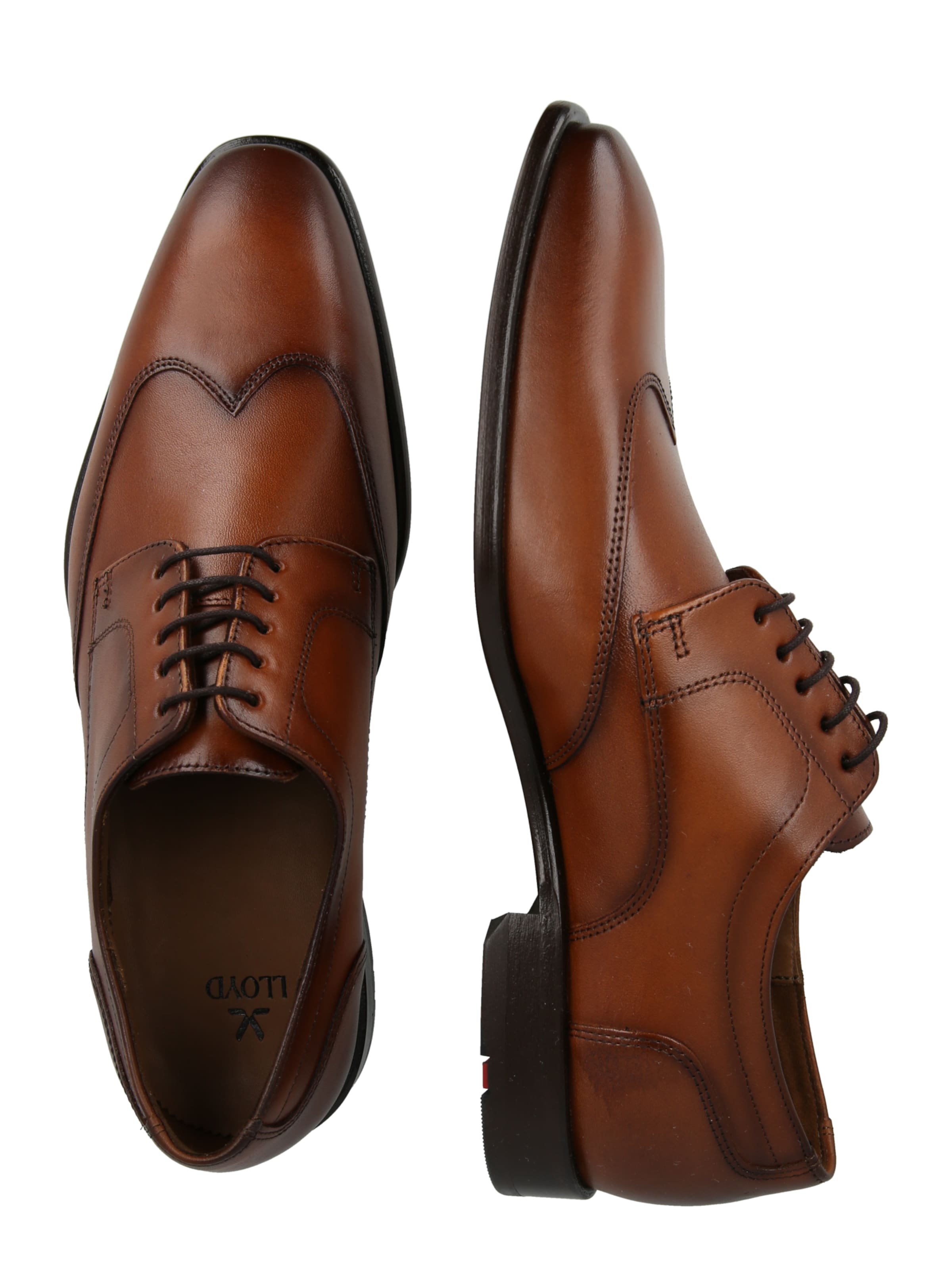 LLOYD Обувь на шнуровке 'LENO 140' в Коричневый