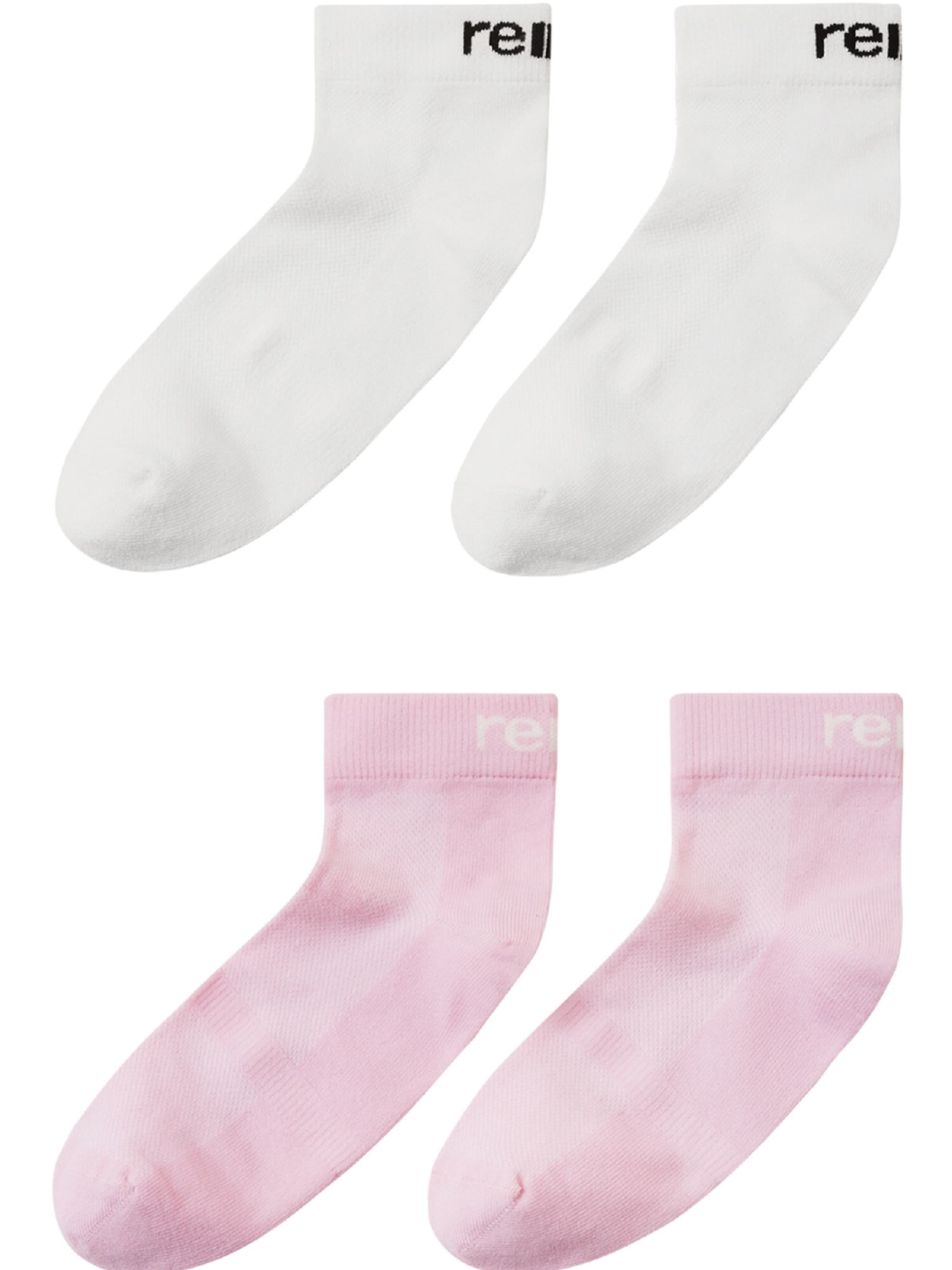 Chaussettes de sport Reima en rose : devant