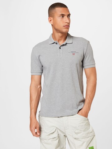 NAPAPIJRI Shirt 'ELBAS' in Grey: front