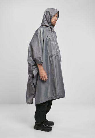 Brandit Poncho in Grau