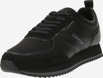 Calvin Klein Sneakers in Black: front