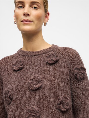 OBJECT Pullover 'OBJGITTA' in Braun