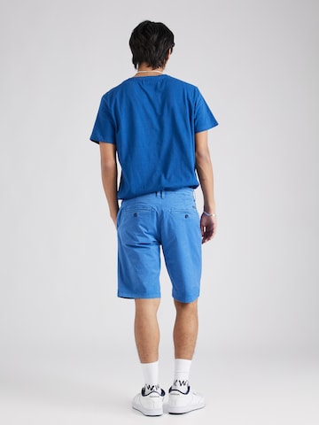 mėlyna BLEND Standartinis „Chino“ stiliaus kelnės