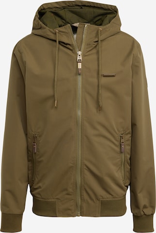 Ragwear Between-Season Jacket 'PERCY' in Green: front