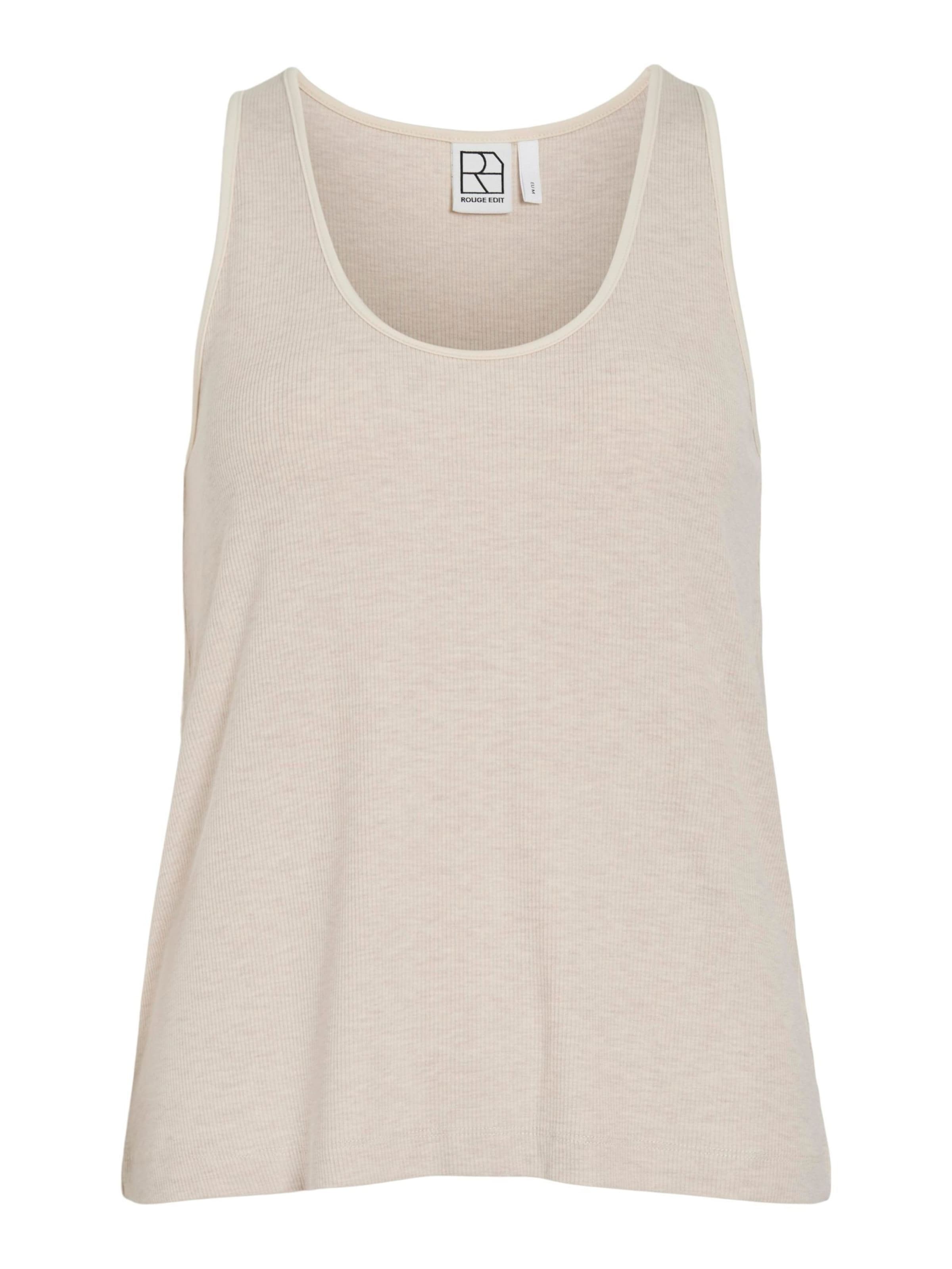 ROUGE EDIT Overdel i beige: forside