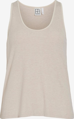 Haut ROUGE EDIT en beige : devant