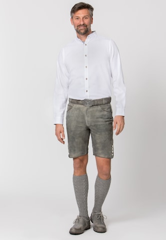 STOCKERPOINT Regular fit Klederdracht overhemd 'Benito' in Wit