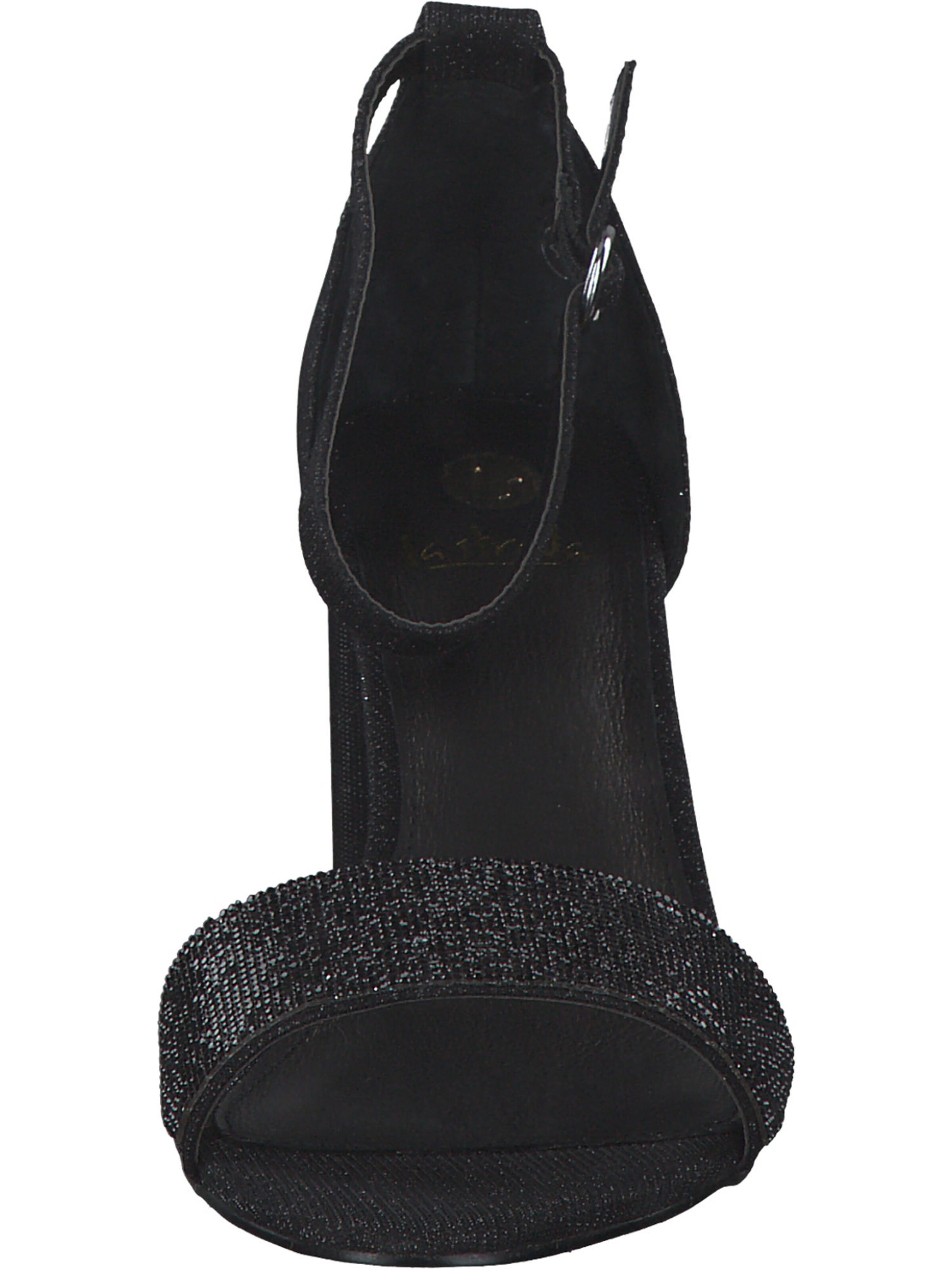 LA STRADA Sandalen met riem in Zwart