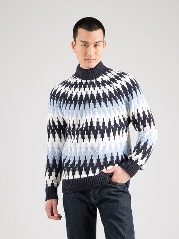 DRYKORN Pullover 'PIREO' in Blau: Vorderseite