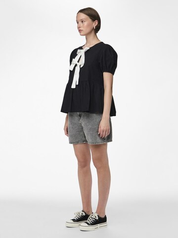 Chemisier 'GOLLY' PIECES en noir