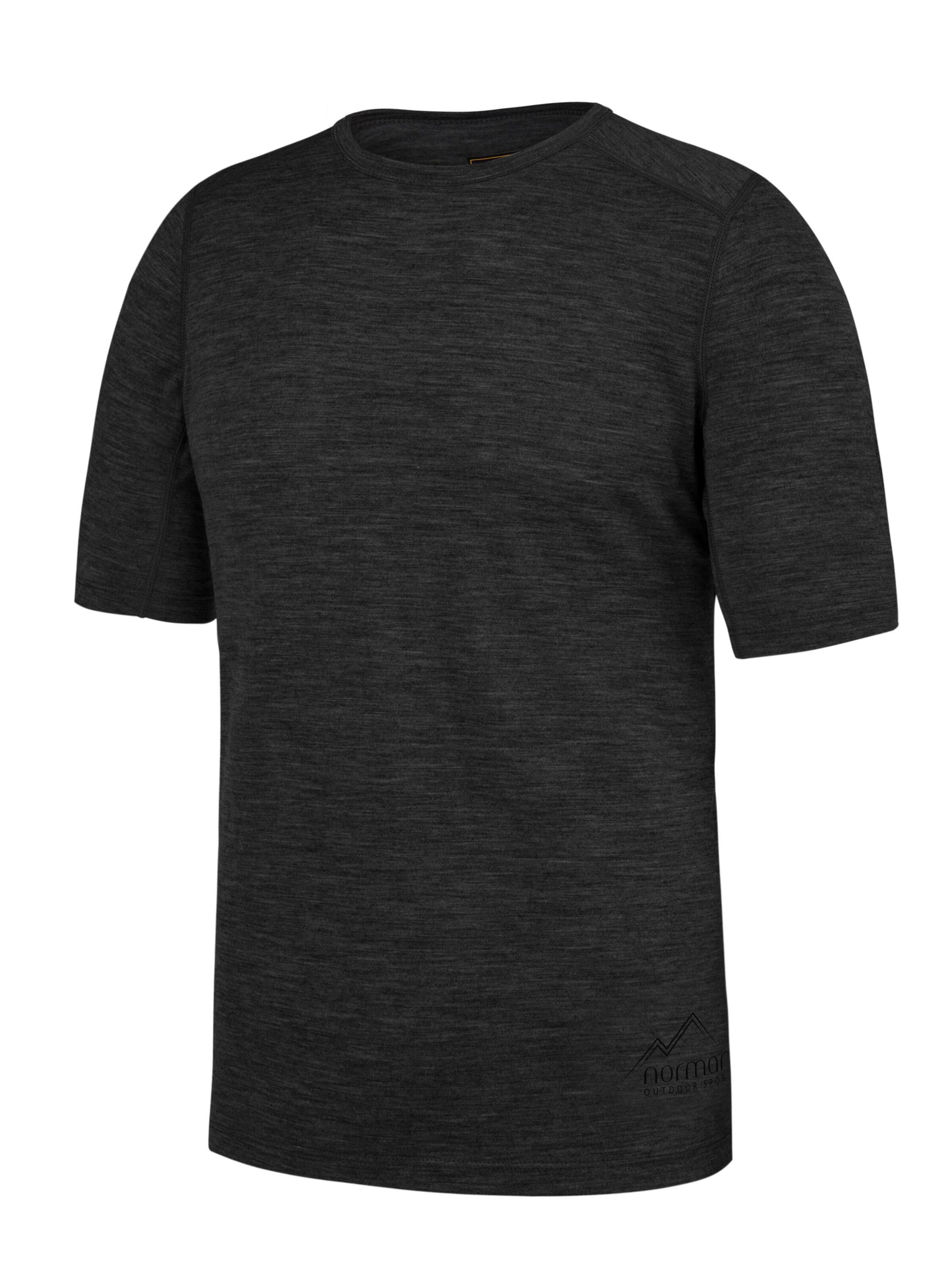 normani Functioneel shirt 'Darwin' in Zwart