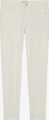 Marc O'Polo Cargo Pants 'LULEA' in White: front