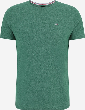 T-Shirt 'Jaspe' Tommy Jeans en vert : devant