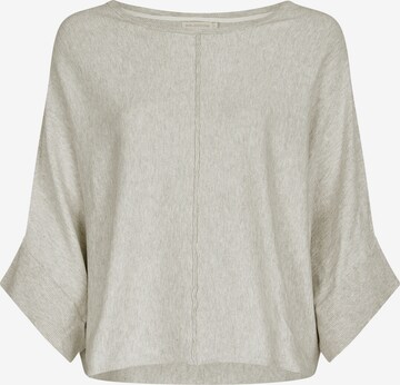 eve in paradise Knit Cardigan in Grey: front