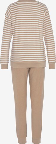 VIVANCE Pyjama in Beige