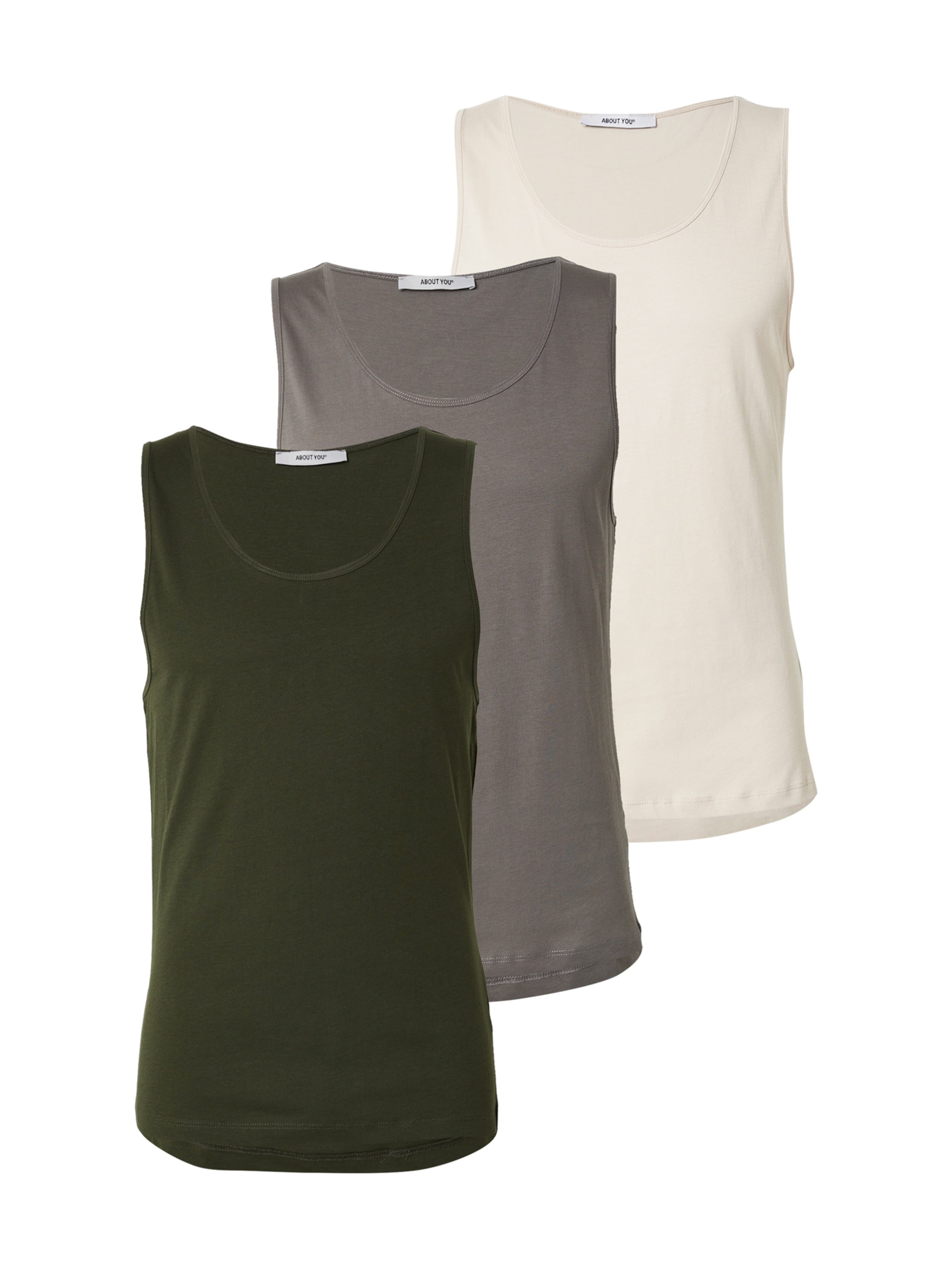 ABOUT YOU Shirt &#x27;Curt&#x27; in Beige: front