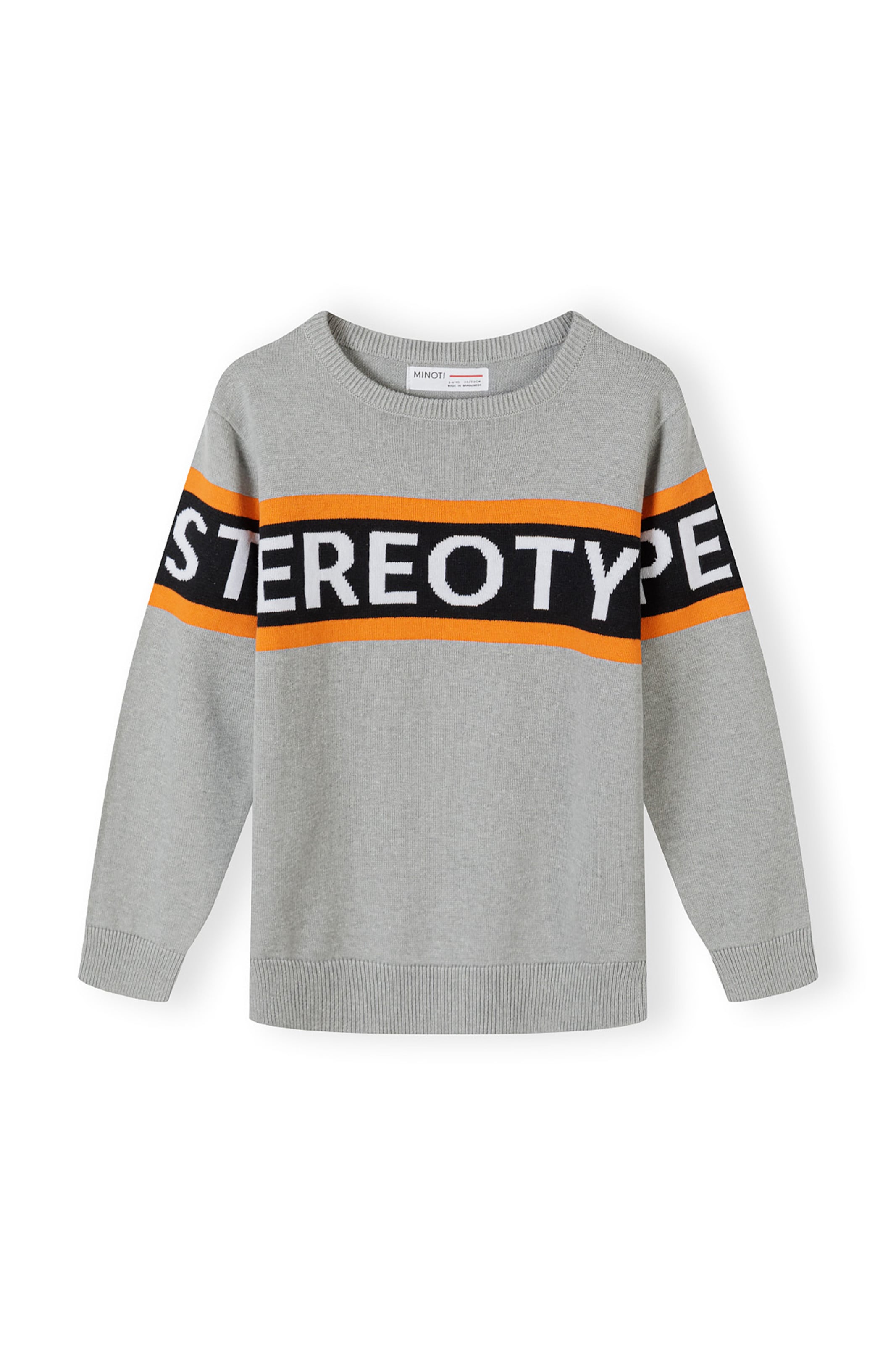 MINOTI Свитер в Серый: спереди