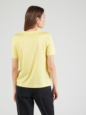 Max Mara Leisure Μπλουζάκι 'OBLIQUA' σε κίτρινο