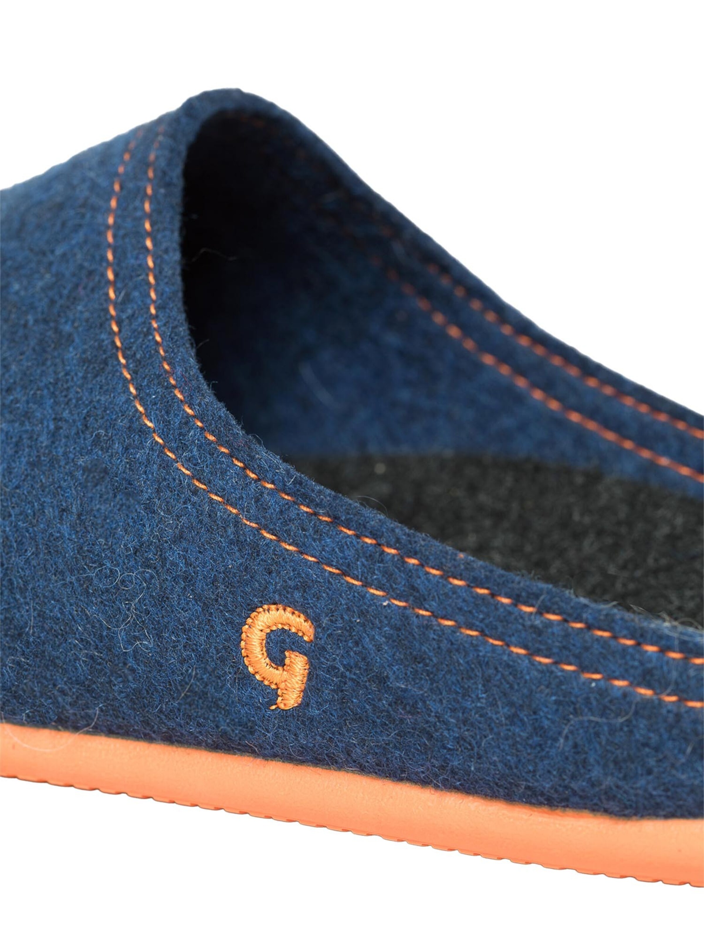 Gottstein Mules 'Wool Slide-In' in Blue