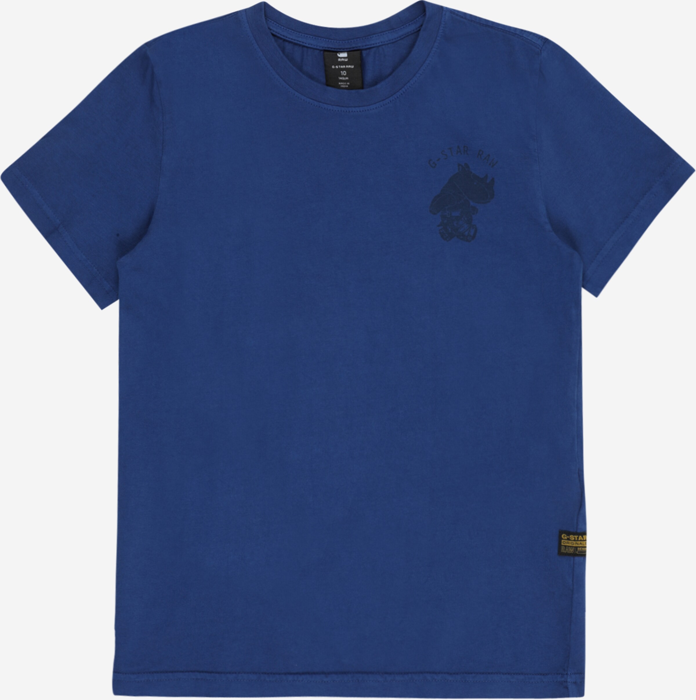 G-Star RAW G-Star Para Ninos Kids T-Shirt 2 Pack, Azul (Osaka Blue D25001-01-3873), 6