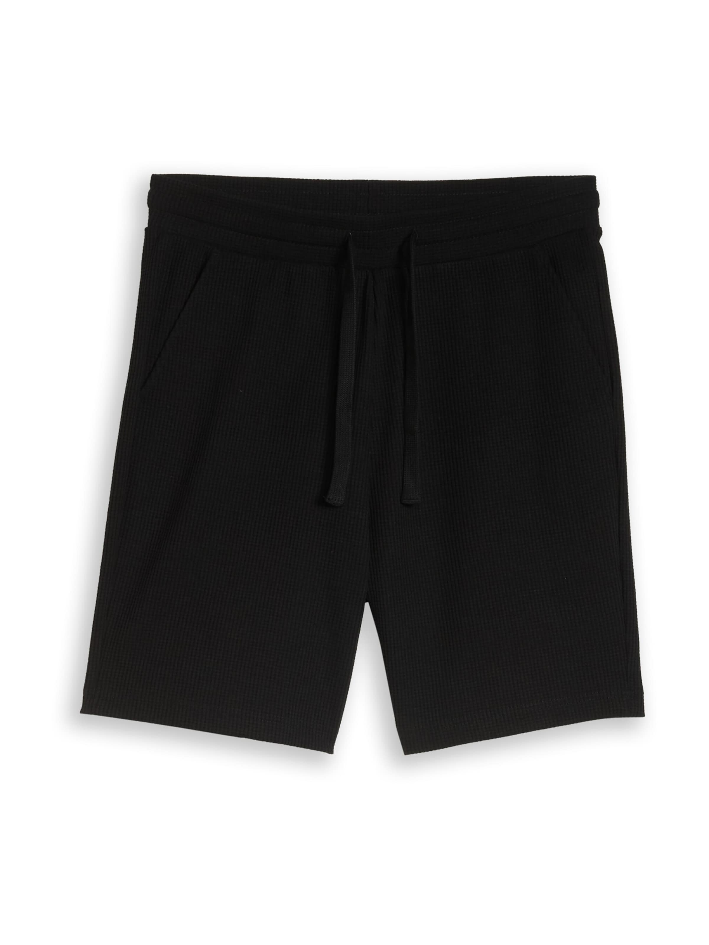 TOM TAILOR DENIM - Pantalón en negro: frente