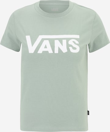VANS Shirt 'Flying V' in Groen: voorkant