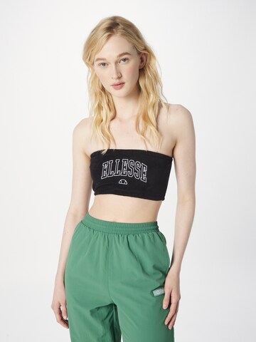 ELLESSE Top 'Concetto' in Schwarz: Vorderseite