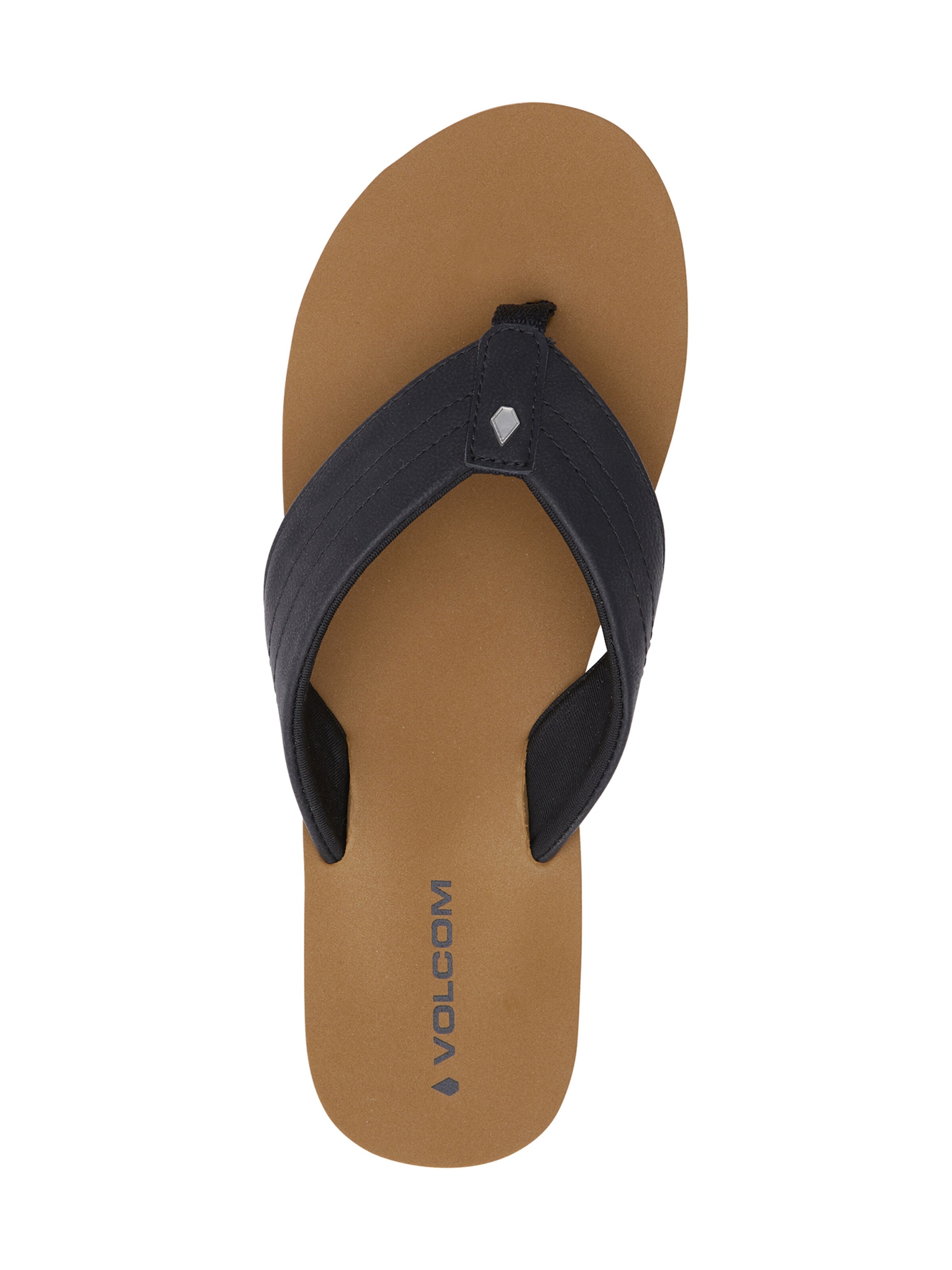 Volcom Teenslipper 'Boyfriends' in Zwart