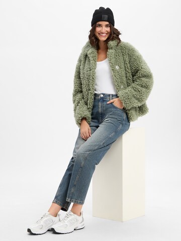 Amber & June Between-Season Jacket in Green