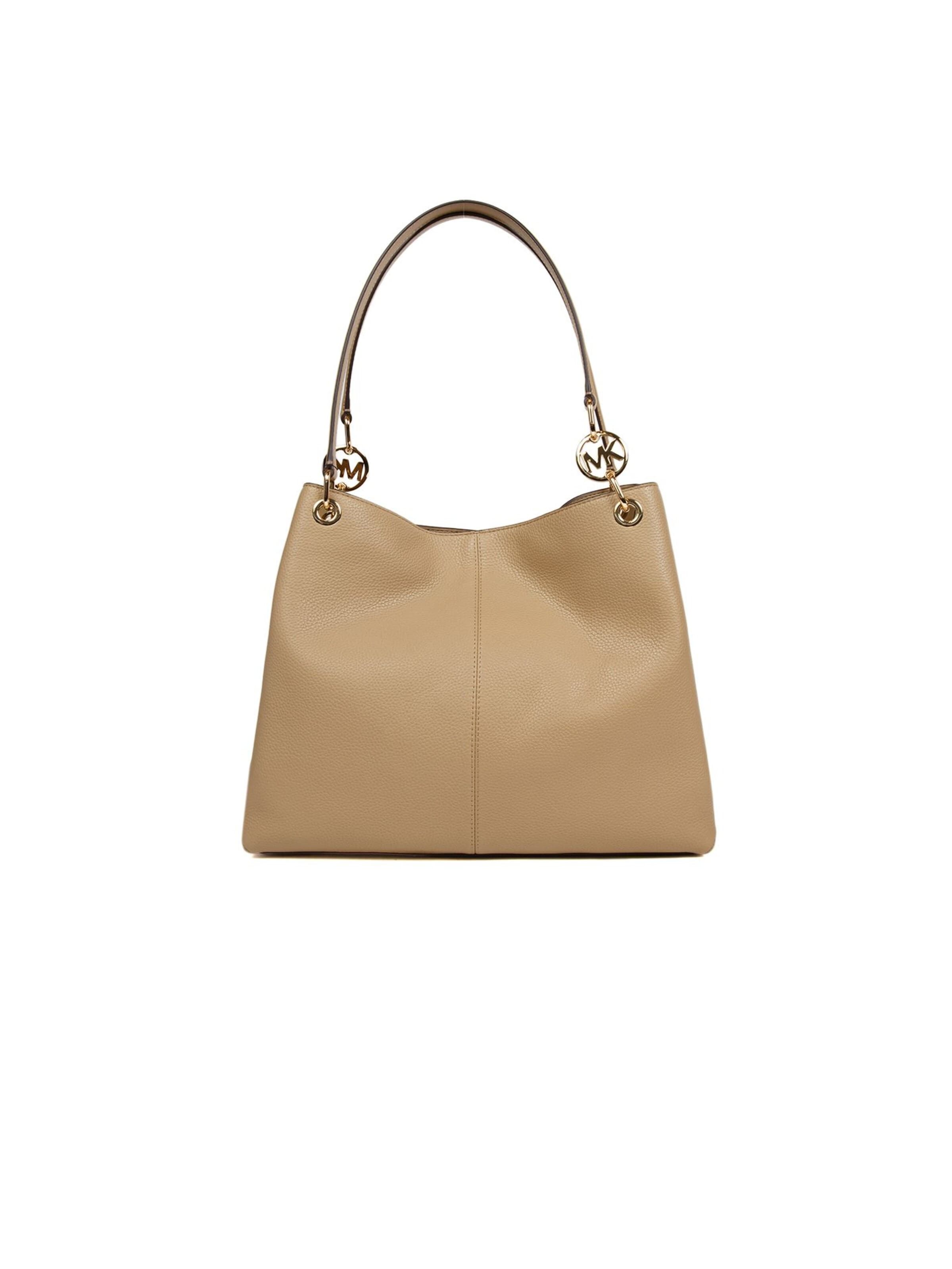 Borsa a mano 'Christina Large Triple Gusset Shoulder Tote' di Michael Kors in beige