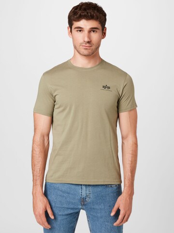 ALPHA INDUSTRIES Bluser & t-shirts i grøn: forside