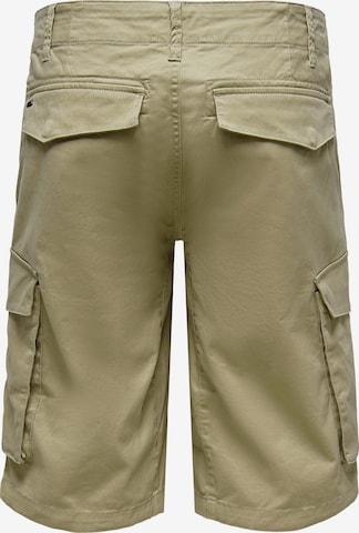 Regular Pantalon cargo 'Kim' Only & Sons en beige