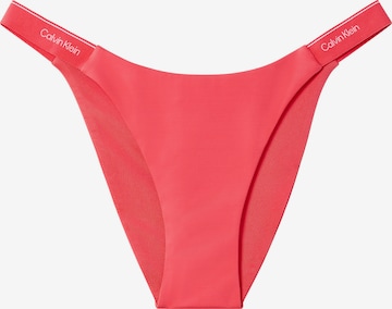 Calvin Klein Swimwear Bikinihose in Rot: Vorderseite