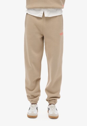 Superdry Tapered Trousers 'Essential' in Grey: front