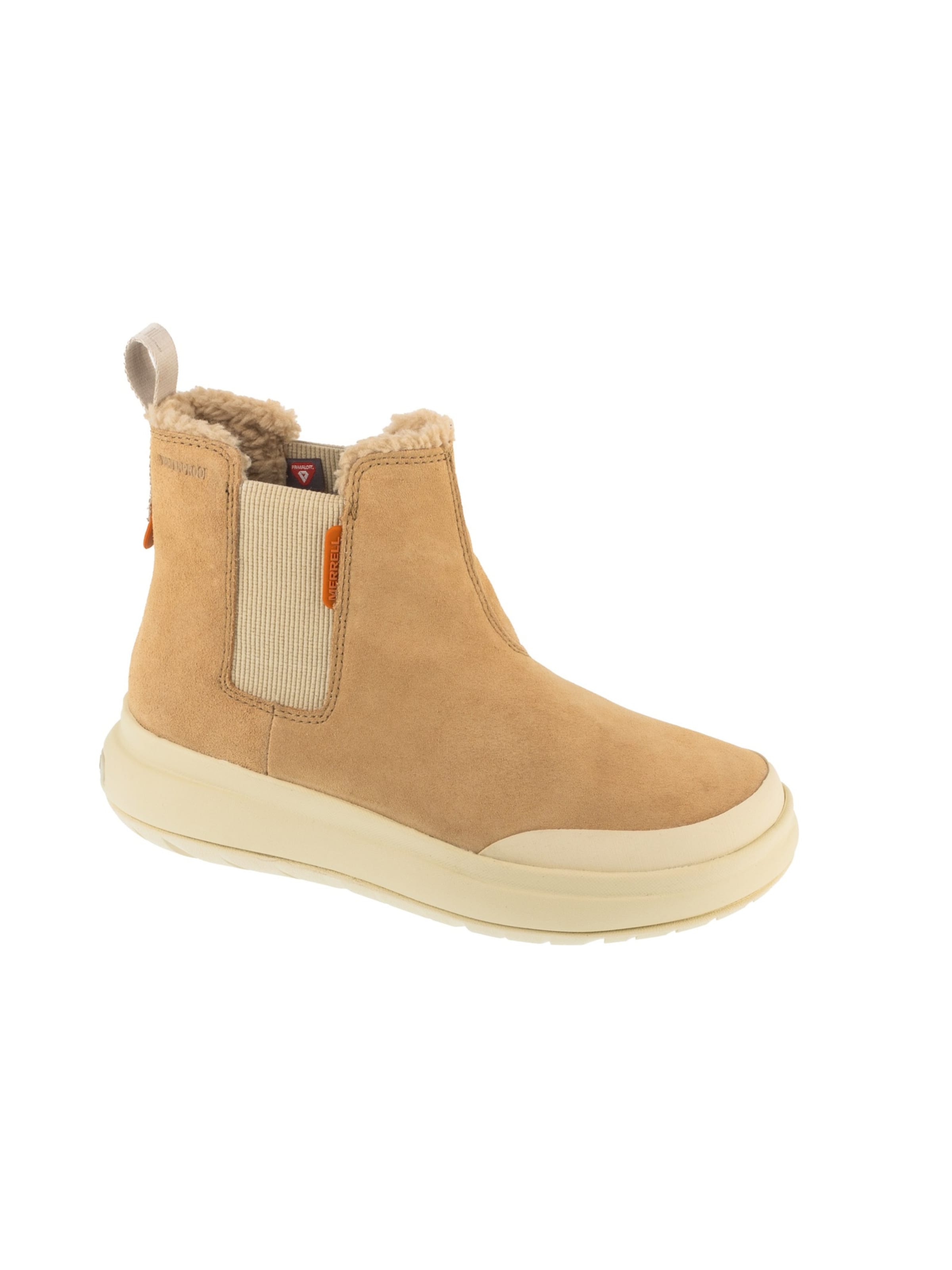 MERRELL Boots 'Marquette Thermo Pull On WP' in Beige: front