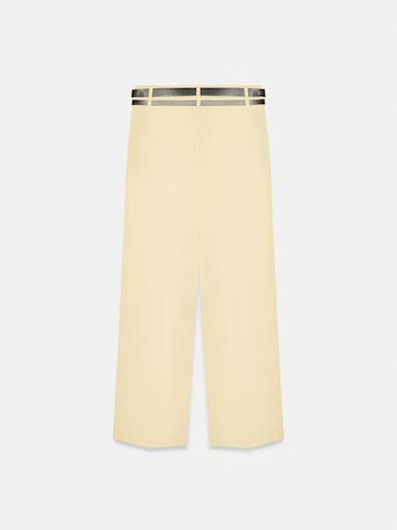 Dilvin Wide leg Trousers in Yellow