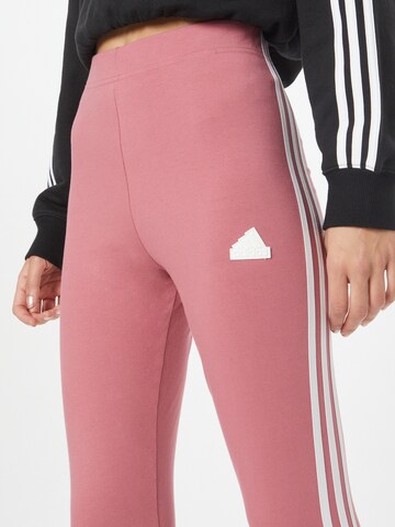 ADIDAS SPORTSWEAR Skinny Urheiluhousut 'Future Icons' värissä vaaleanpunainen