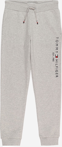 Effilé Pantalon TOMMY HILFIGER en gris : devant