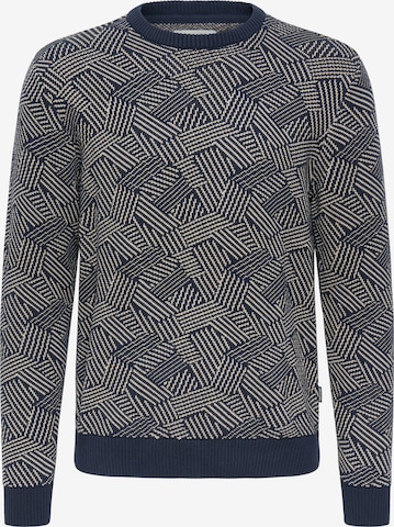 Pull-over 'BHCIDO' BLEND en bleu : devant