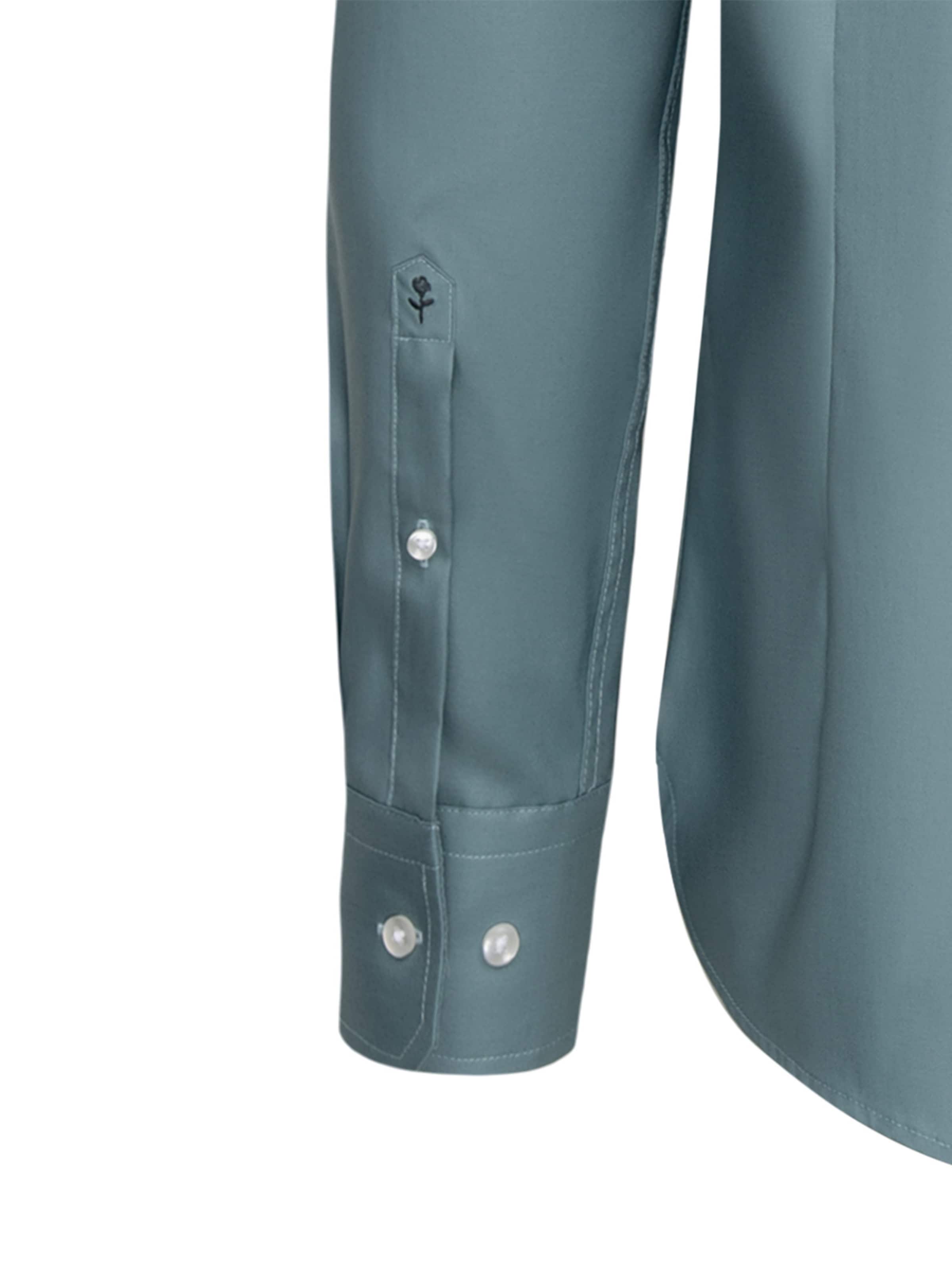 Coupe slim Chemise business SEIDENSTICKER en vert