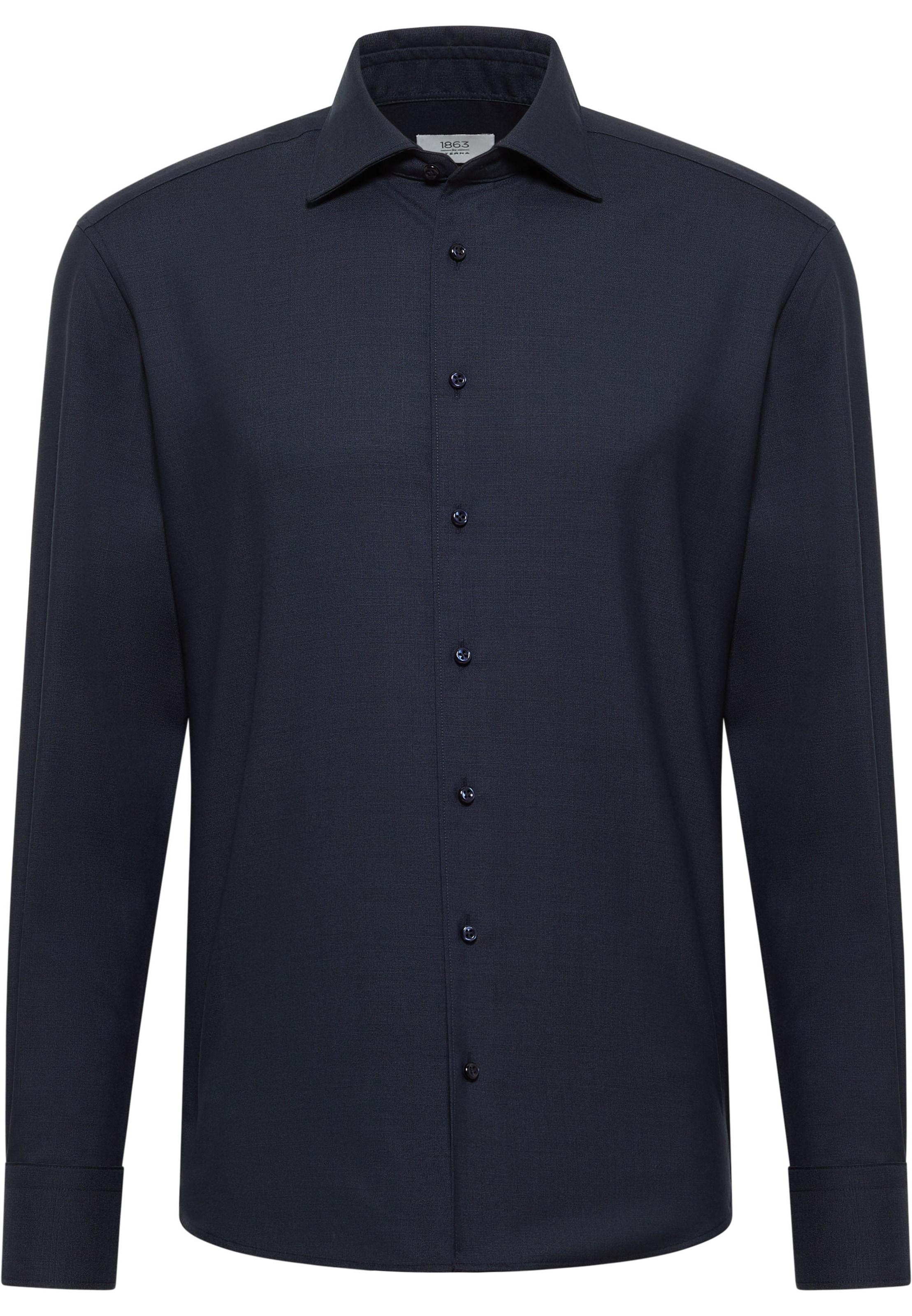 ETERNA Regular fit Business shirt in Blue: front
