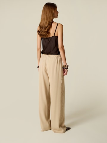 Baggy Pantaloni di oltre in beige