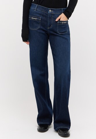 Angels Wide Leg Jeans in Blau: Vorderseite