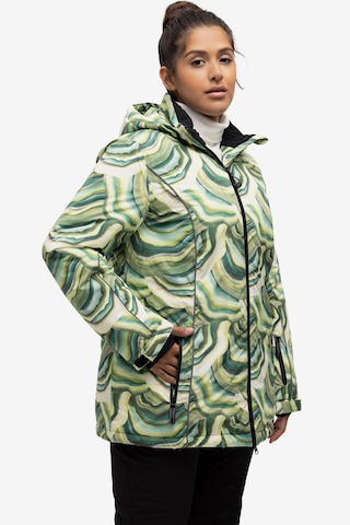 Ulla Popken Performance Jacket in Green: front