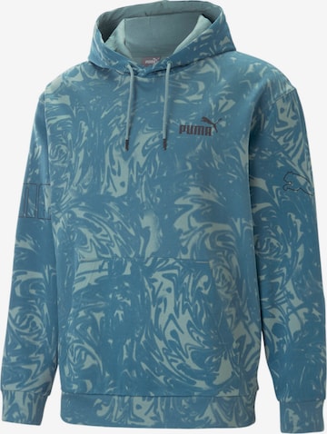 Sweat de sport 'POWER' PUMA en bleu : devant