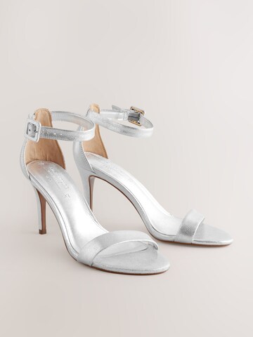Next Strap sandal in Silver