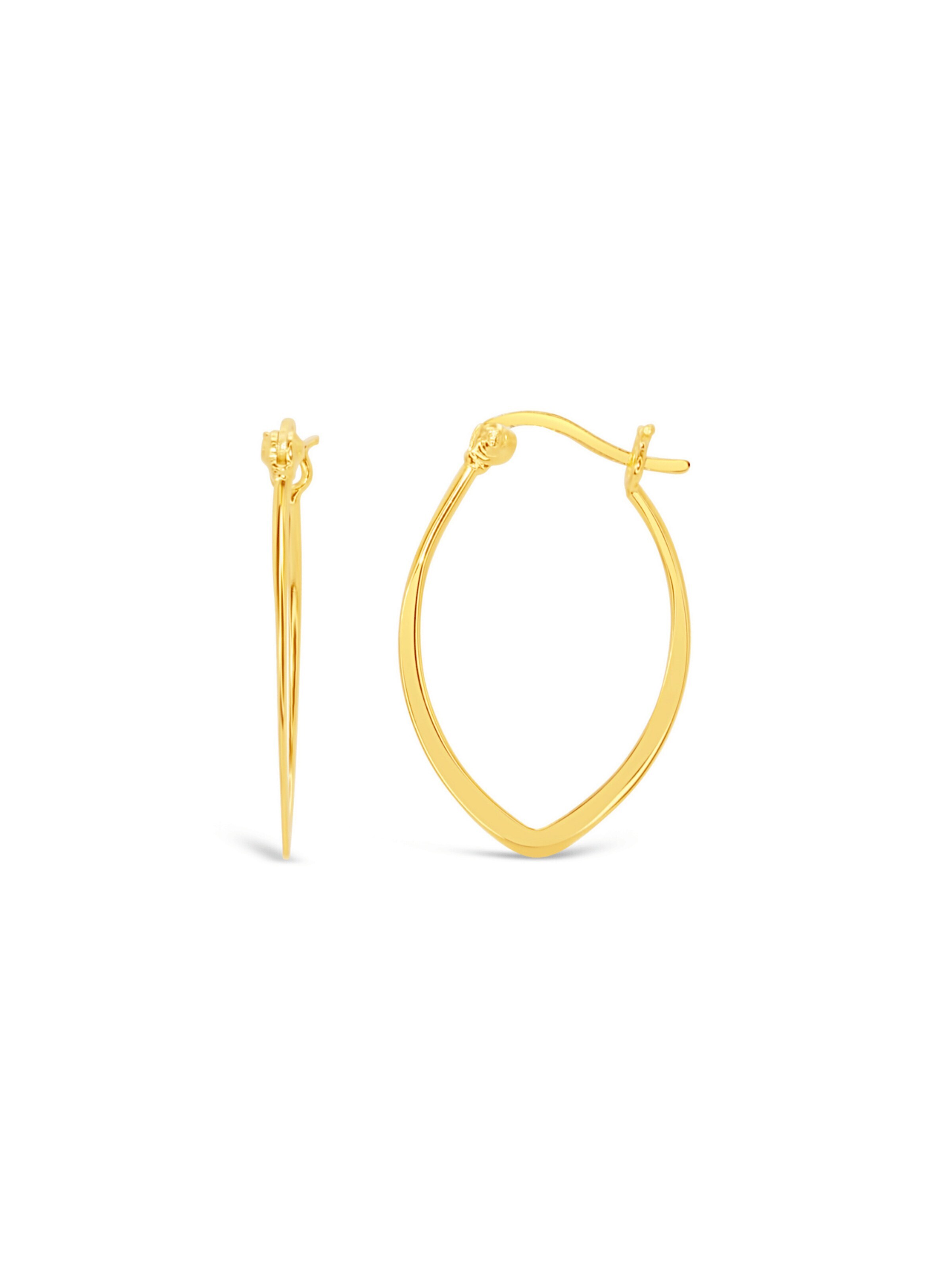 ARS-ARGENTI Ohrringe 'NAOMI II'‌‌ in Gold: Vorderseite