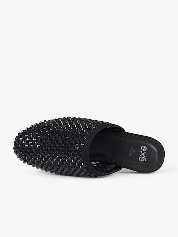 Clogs di EXE in nero