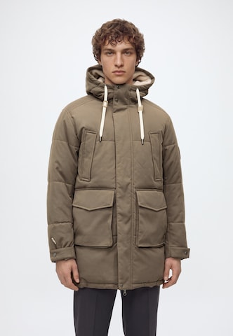 JACK & JONES - Parka de inverno 'JORFREDERIKSBERG' em cinzento: frente